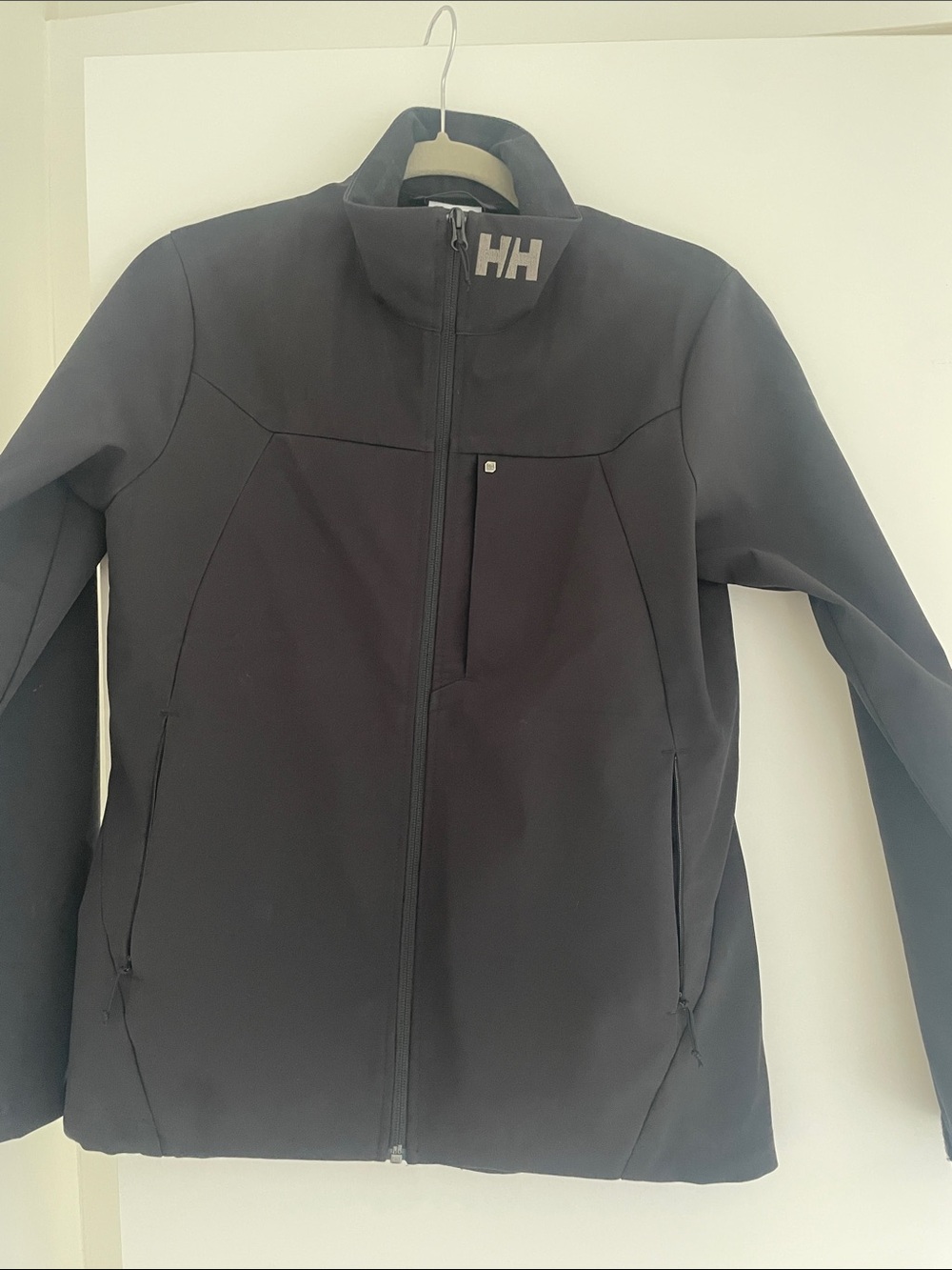 Helly Hansen Black Softshell Jacket with HH Collar Logo
